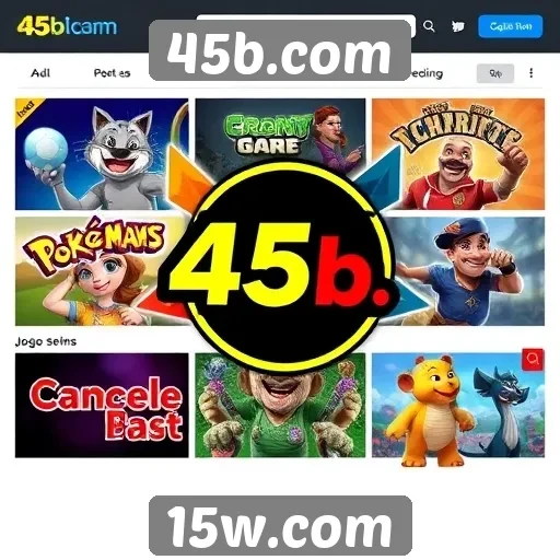 Análise da variedade de jogos disponíveis em 45b.com