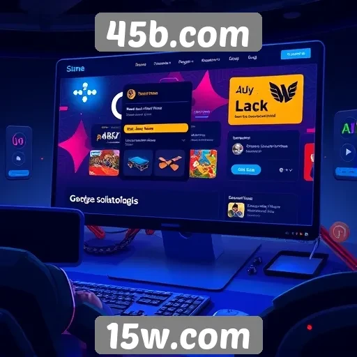 Exploração da interface do usuário em 45b.com